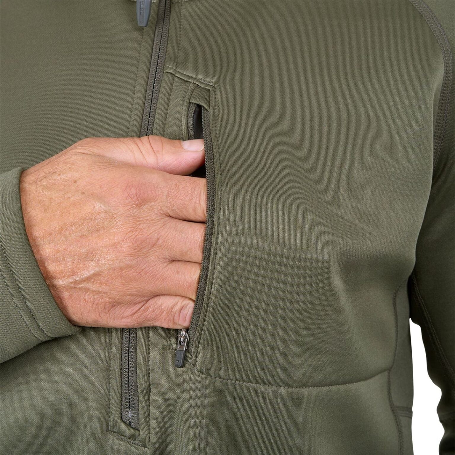 Grundies Thermal 1/2 Zip Deep Depths – Obrázok 5