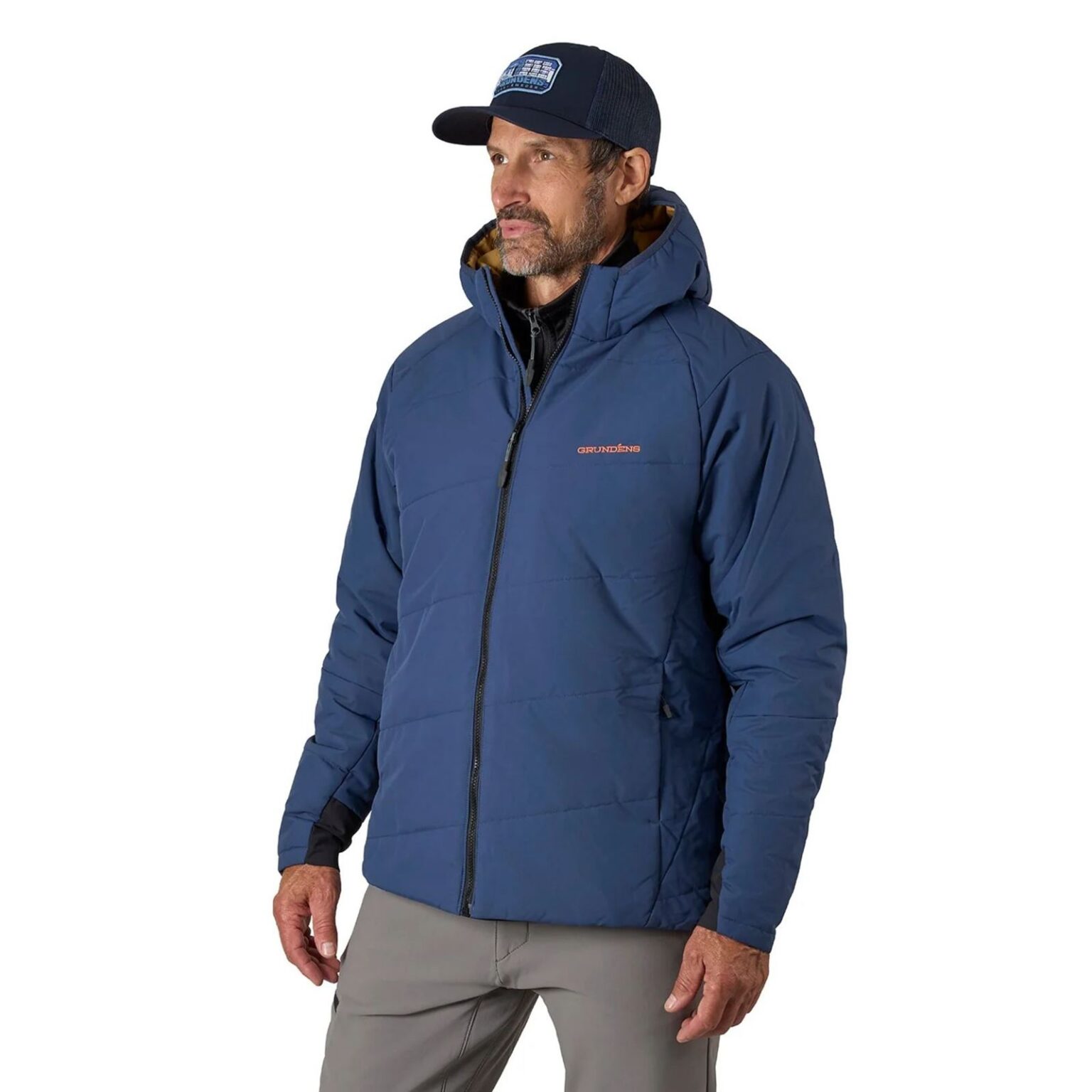 Turbulence Insulated Hoodie Navy Strength – Obrázok 3