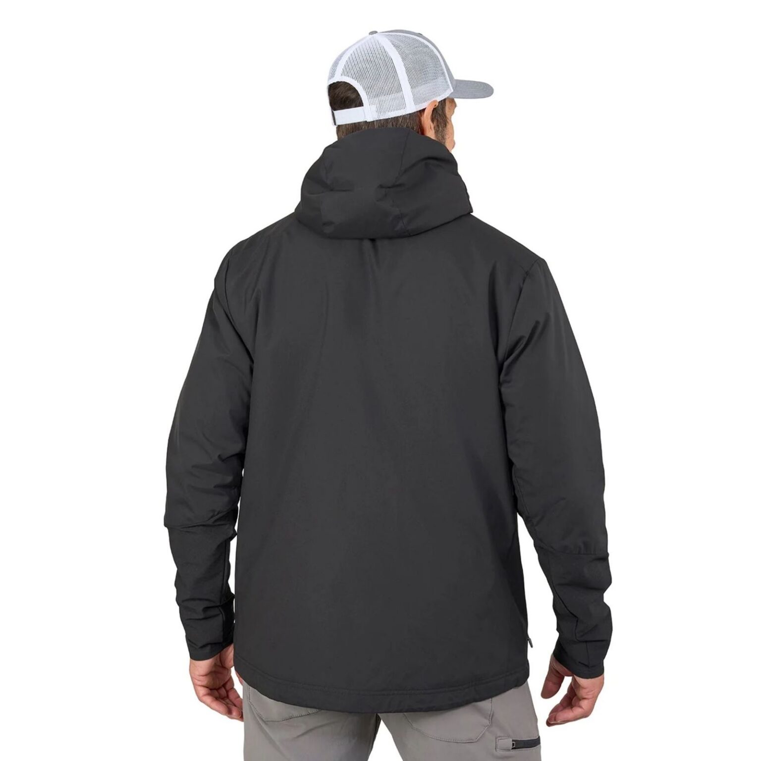 Turbulence Hybrid Hoodie Black – Obrázok 5