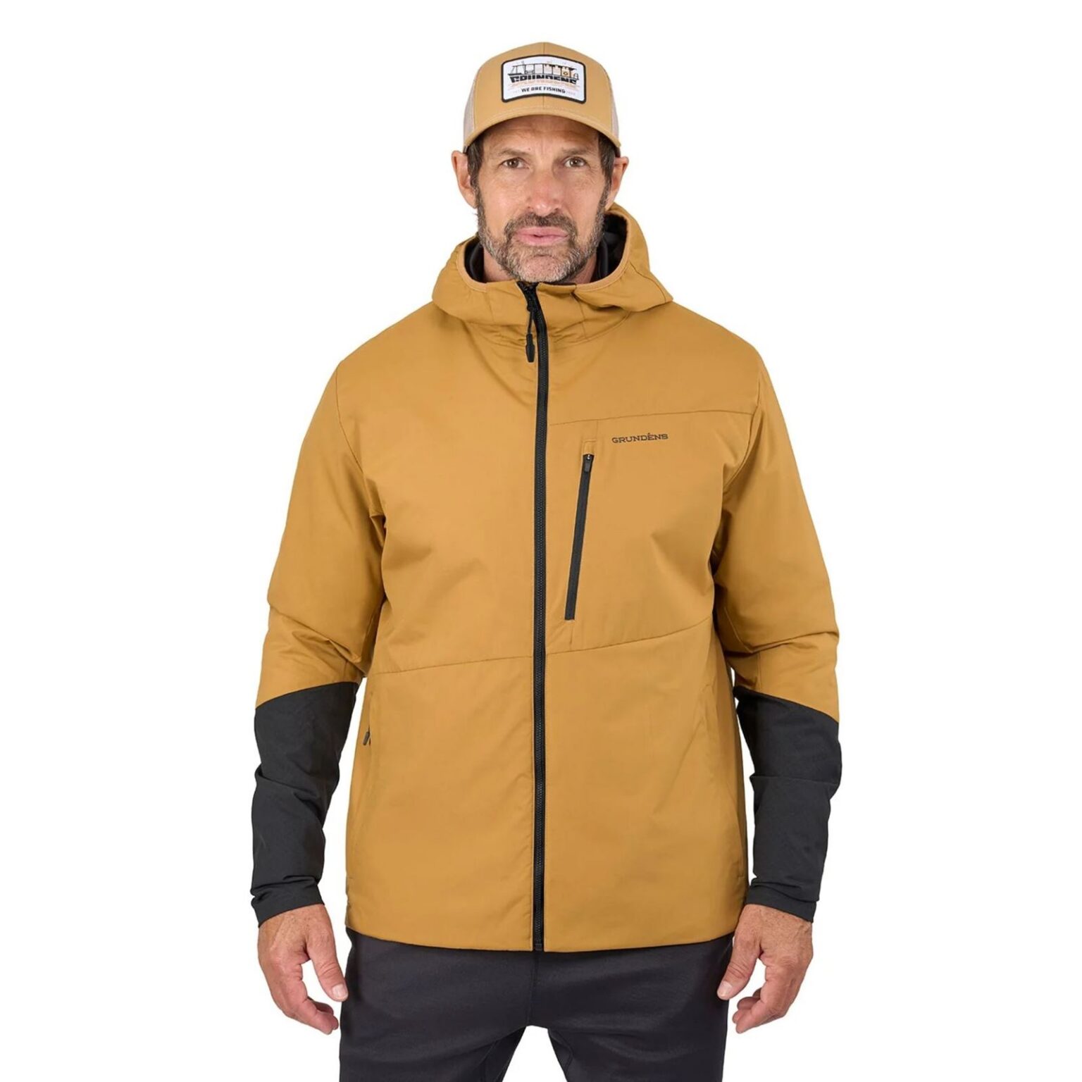 Turbulence Hybrid Hoodie Whiskey – Obrázok 2
