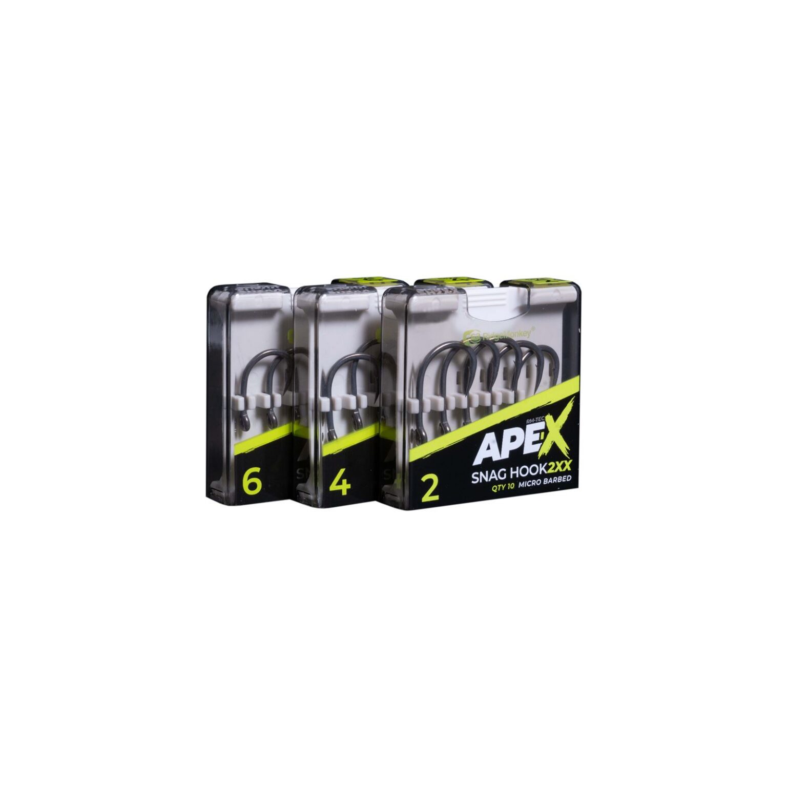 Ape-X Snag Hook 2XX Barbed – Obrázok 2