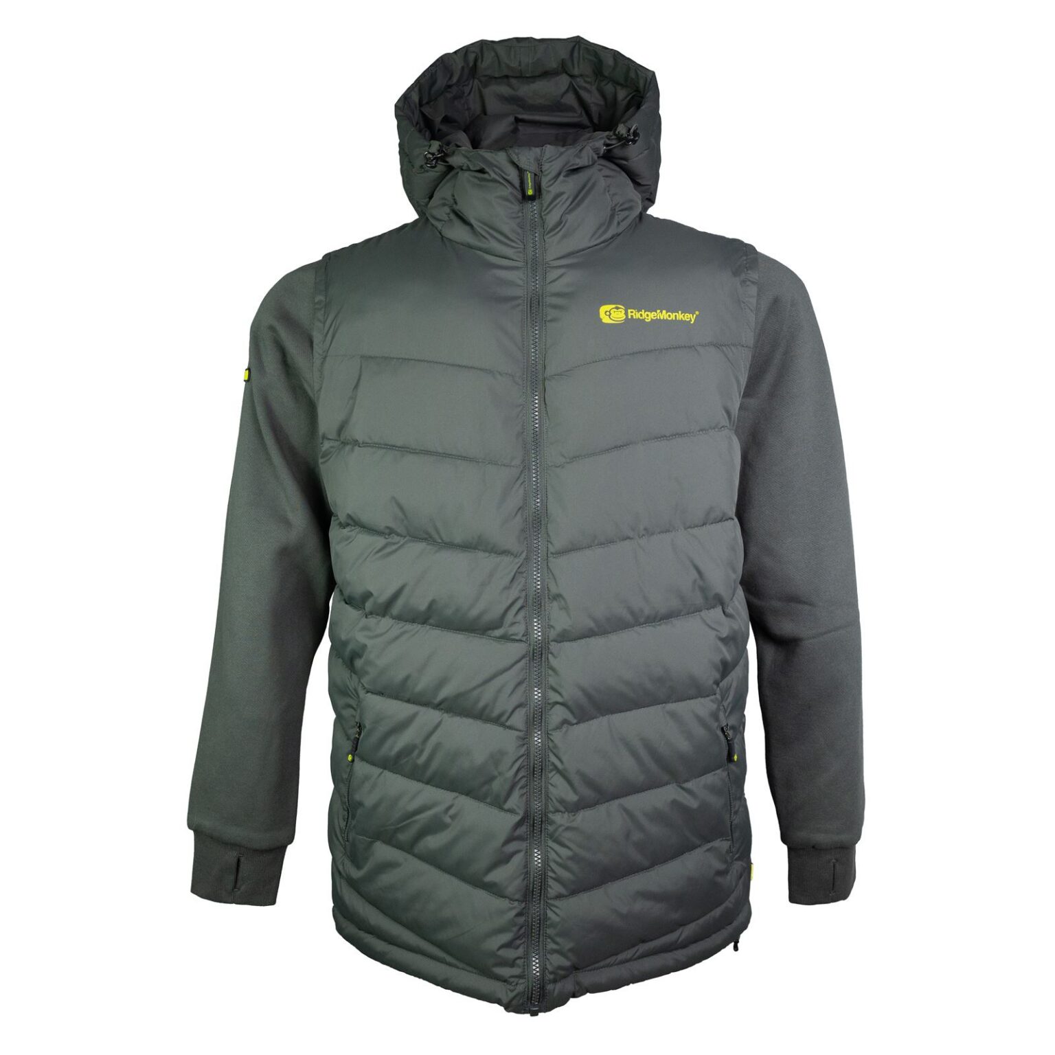 APEarel ThermaPro Hybrid Coat Green