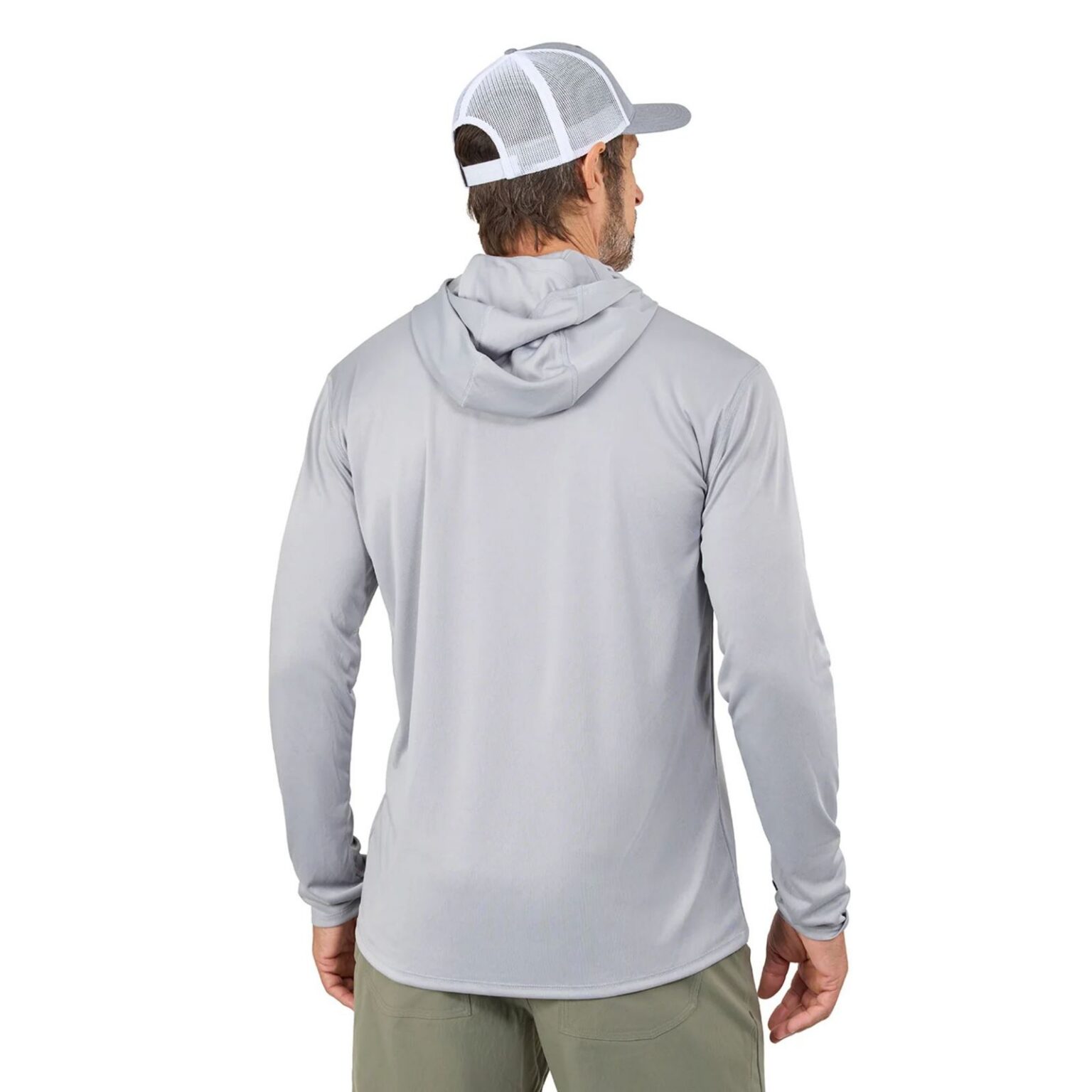 Tough Sun Masked Hoodie Mist – Obrázok 3