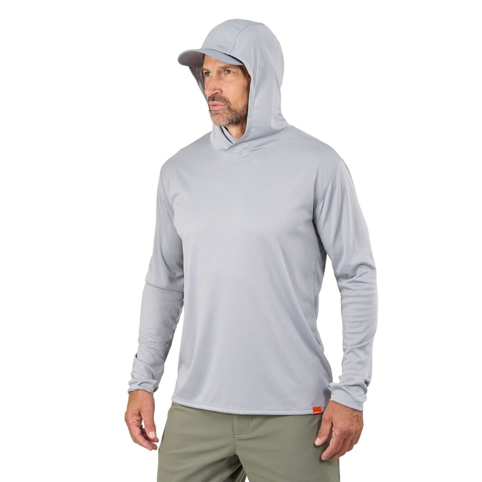 Tough Sun Masked Hoodie Mist – Obrázok 5